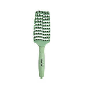 Max Pro Detangler Brush – Minty Glow